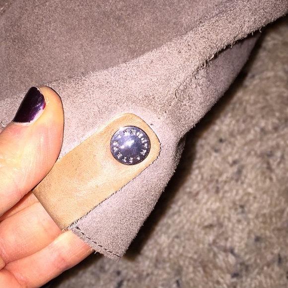 Steve Madden gray rider boots - Picture 7 of 8